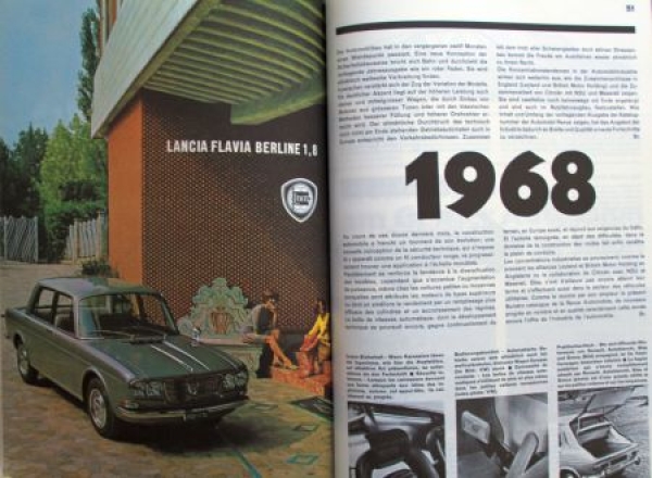 "Automobil Revue 68" Automobile-Yearbook 1968 (8630)